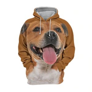 Staffordshire Bull Terrier AOP Hoodie