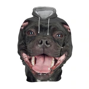 Staffordshire Bull Terrier 2 AOP Hoodie
