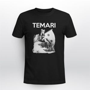 Vintage Temari T-Shirt, Women’s Black L, Fan-Made Anime Design