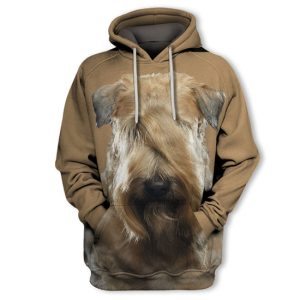 Soft-coated Wheaten Terrier AOP Hoodie