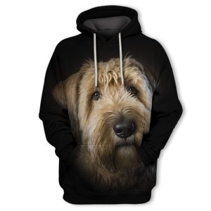 Soft-coated Wheaten Terrier AOP Hoodie